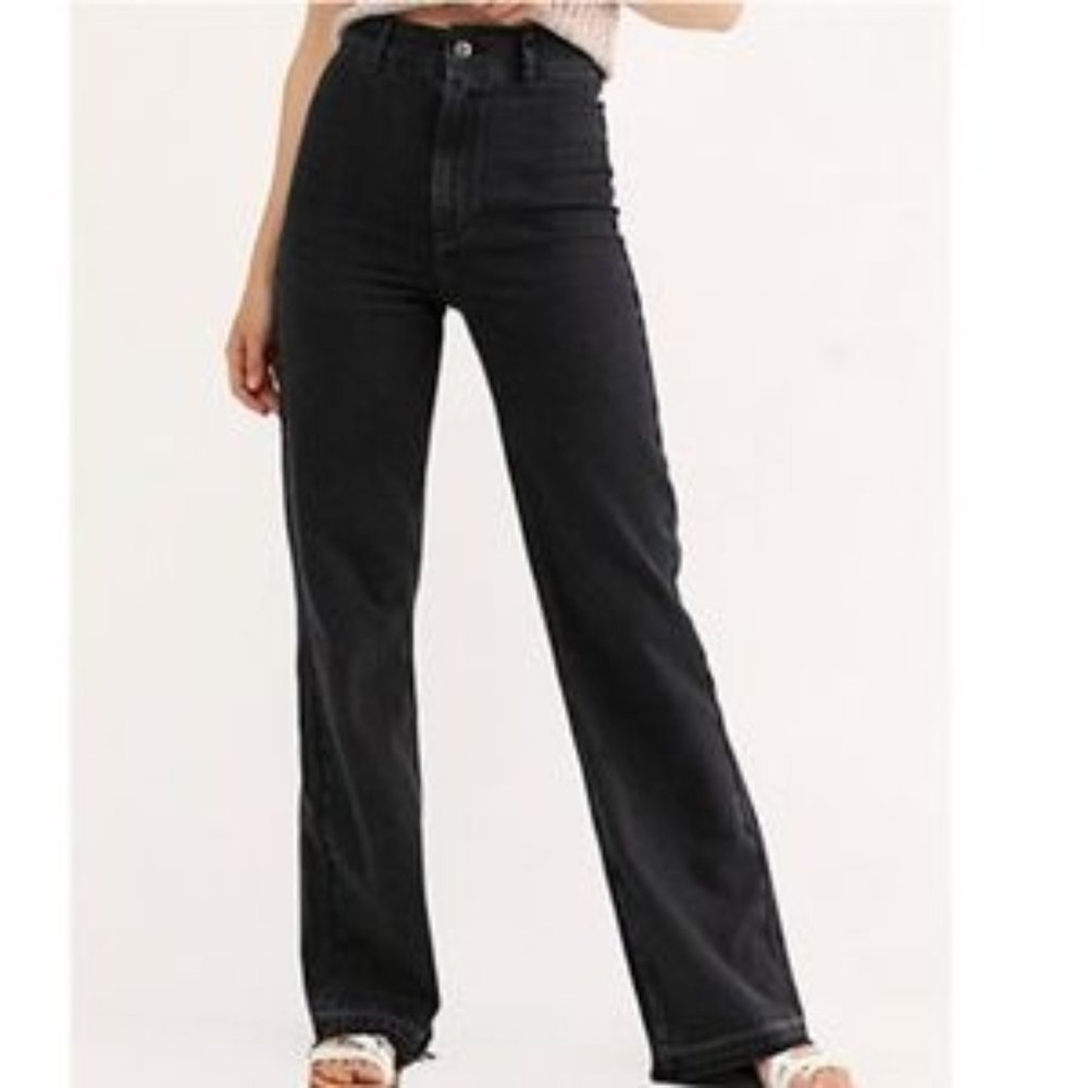 Free People Mindy Rigid Flare Jeans